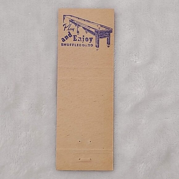 Vintage Matchbook Cover Braugh’s Tavern Monticello IN Indiana Red - Picture 5 of 5